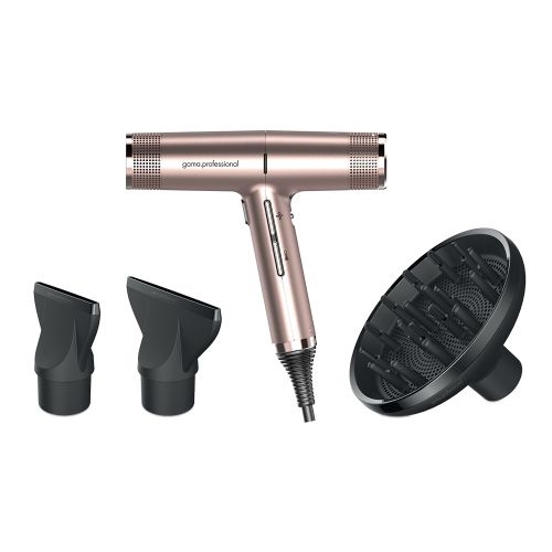 GAMA IQ Perfetto Hair Dryer - Rose Gold Edition 