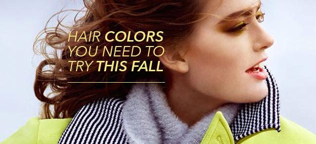 Hair Colors You NEED To Try This Fall