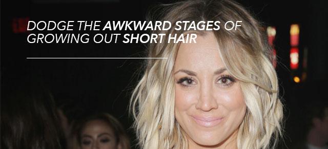 Kaley Cuoco: How to Dodge the Awkward Stages of Growing out Short Hair