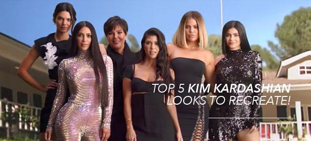 Be The Kim K Of The Family: Her Top 5 Looks To Recreate!