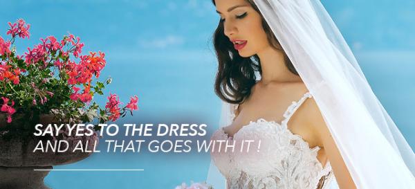 Say YES to the dress and all that goes with it !