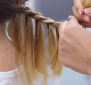 blonde braids tutorial