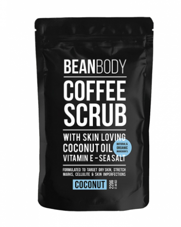BeanBody Coffee Scrub with coconut oil - body scrub 